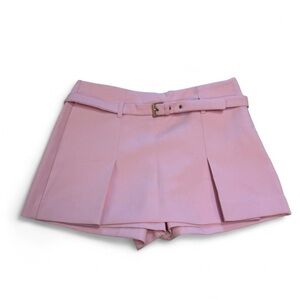 Zara Baby Pink Pleated Microskort